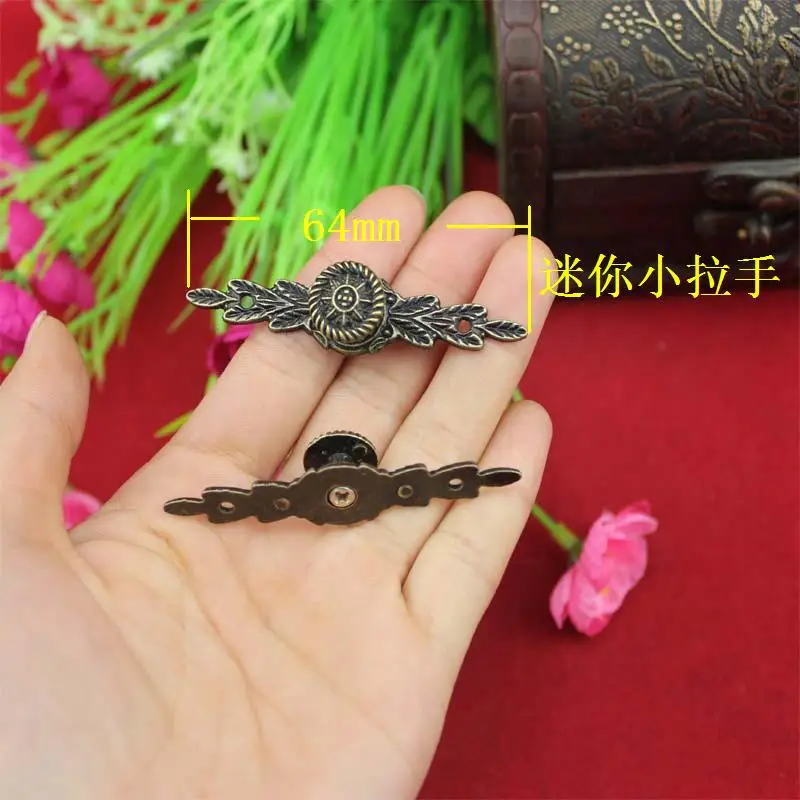 10 шт. в стиле ретро из металла для ящика кухонного шкафа мини дверные ручки