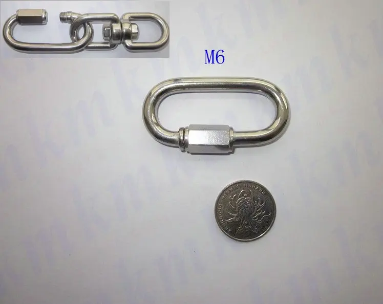 Высокопрочная быстросъемная звеньевая звезда M6 AISI304 из нержавеющей стали |