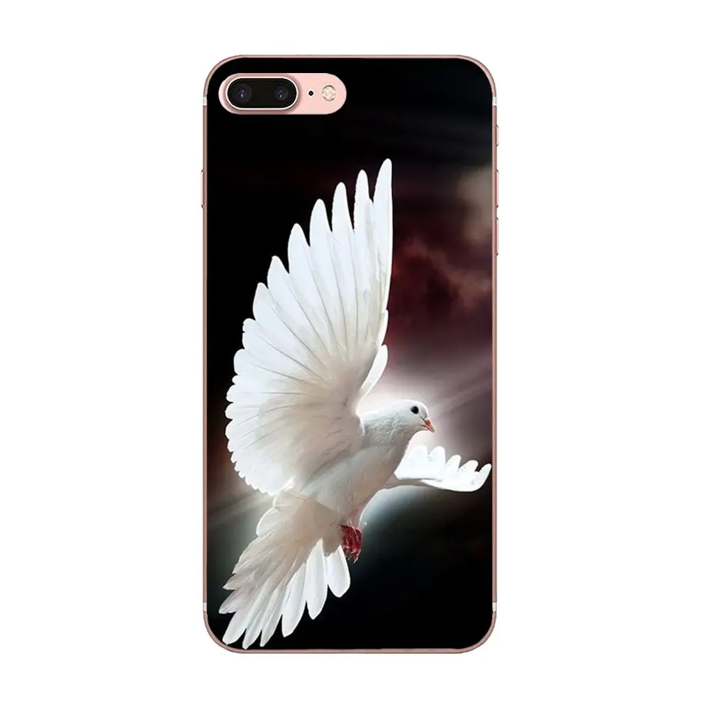 ТПУ дизайн телефона для Huawei P8 P9 P10 P20 P30 Mate 7 8 9 10 20 Lite Plus Pro 2017 Peace Dove