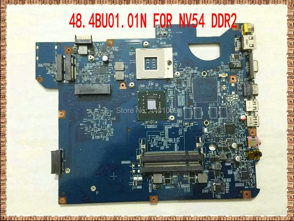 Материнская плата DDR2 554bu01.01n для ноутбука Gateway nv54 основная 554BU01031G MBWDG01001 MB.WDG01.001