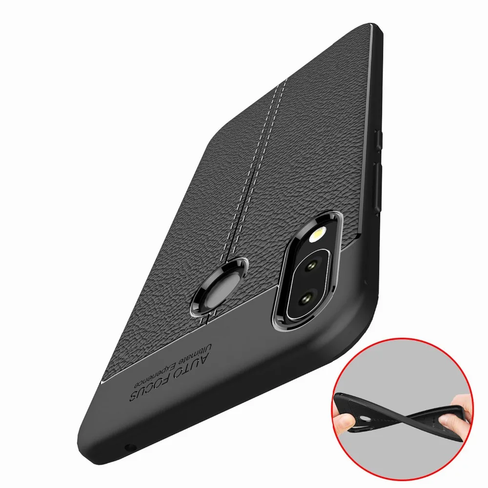 Текстурный чехол Lichee 6 2 дюйма для Asus Zenfone 5 Ze620Kl 5Z Zs620Kl задняя крышка