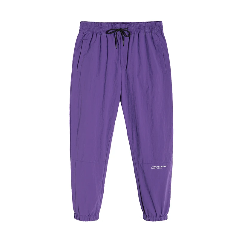 AXX902010 purple Пионерский лагерь брюки мужские Весна Лето Брюки мужские Высокое качество Slim Fit Jogger брюки фиолетовый AXX902010 - Цвет: AXX902010 purple