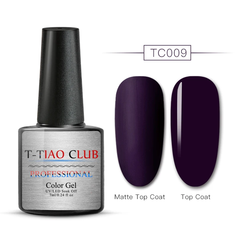 S04966 T-TIAO CLUB, матовый гель для ногтей телесного цвета, гибридный лак для ногтей, полуперманентный УФ-гель, основа для ногтей - Цвет: S04966