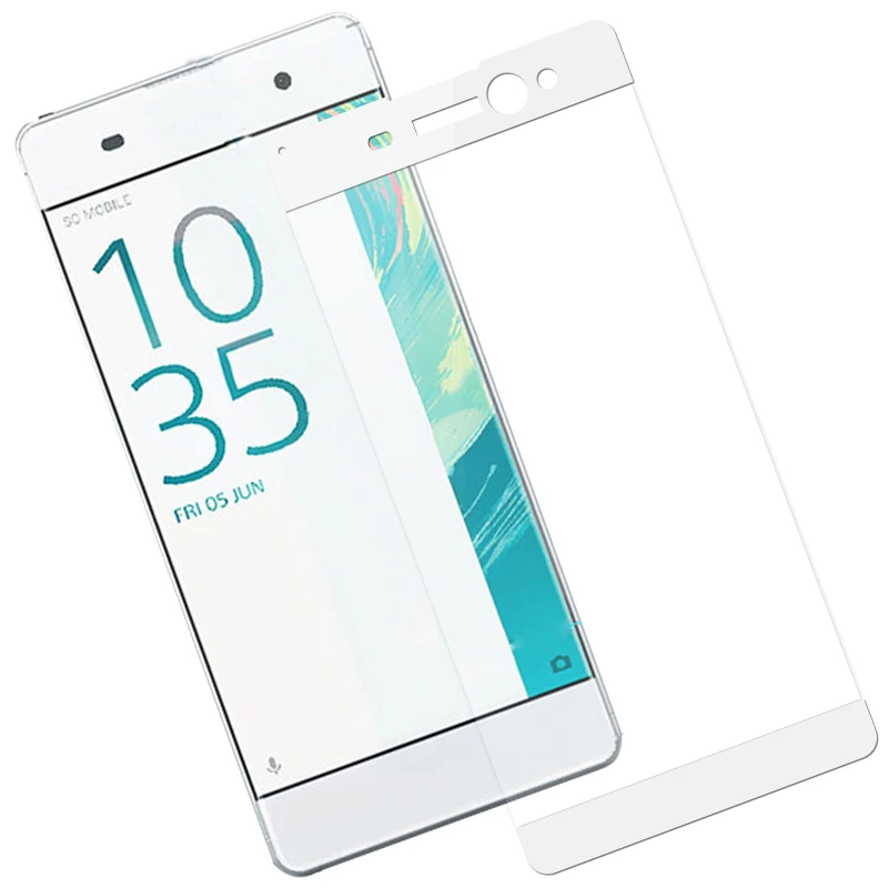 Изогнутое закаленное 3d стекло для Sony Xperia XA 2 шт. ультраполноэкранная Защитная