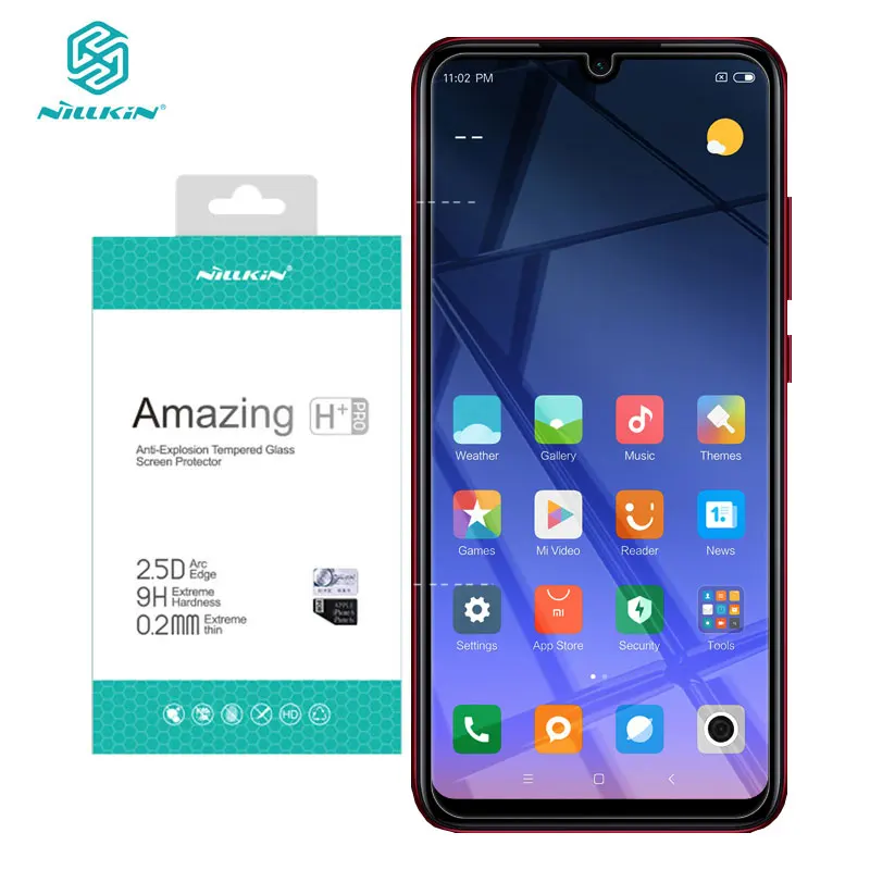 Redmi Note 9S закаленное стекло Nillkin H + Pro 0 2 мм 2.5D Защитное для экрана Xiaomi 8 9 Max|Защитные