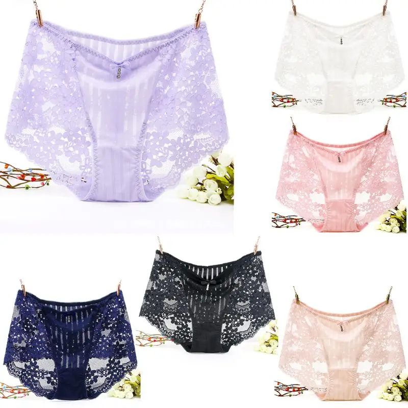 Женские эротические прозрачные сетчатые трусики с вырезами пэтчворк цветочным