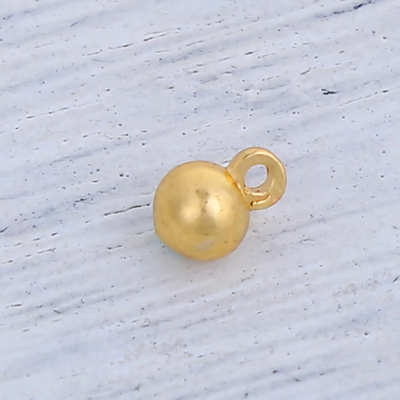 Doreenbeads 20 шт. модный металлический кулон в виде шара для изготовления ожерелья