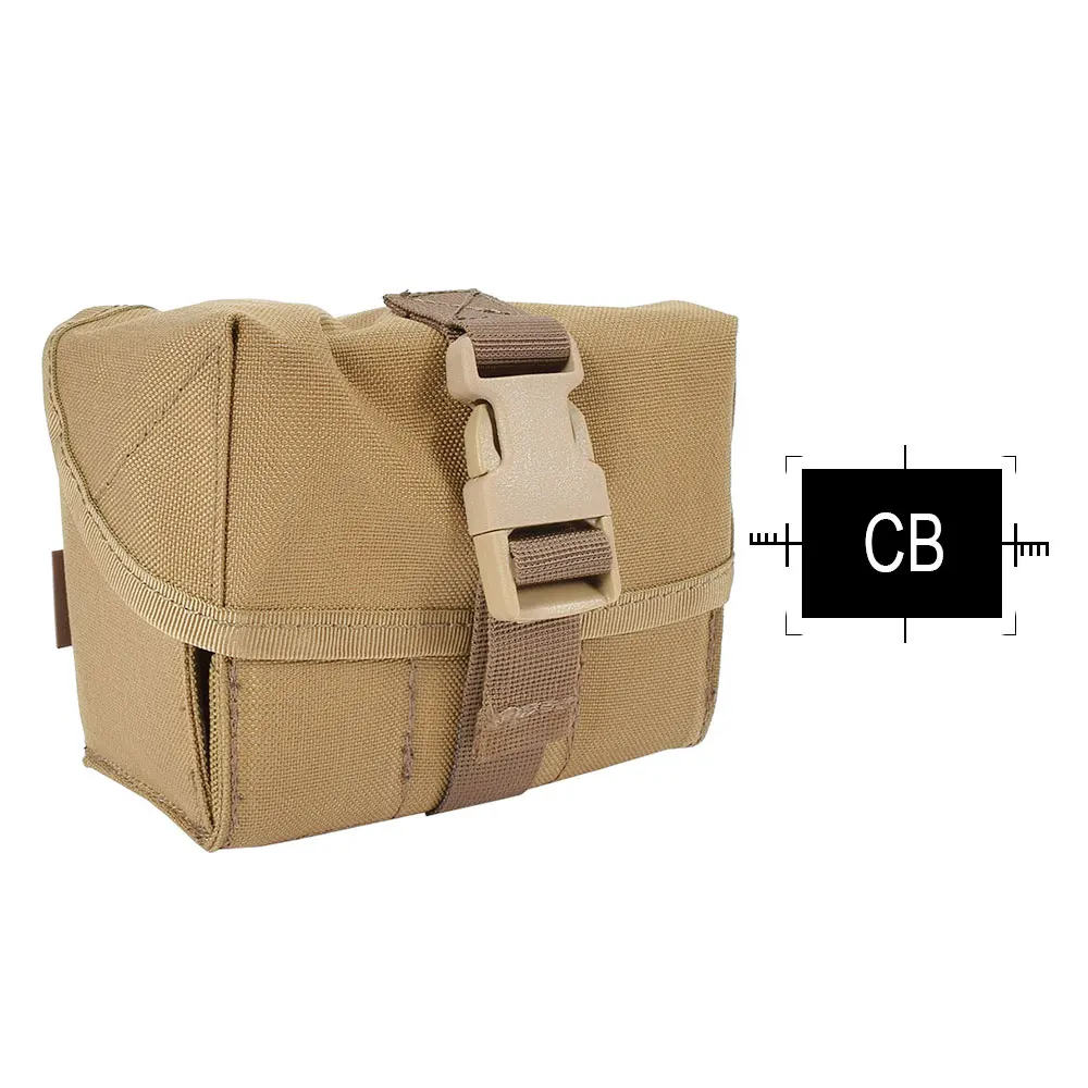 EMERSONGEAR шесть пакет граната модель чехол тактический Molle граната мешок для 40 мм страйкбол военная EM8509