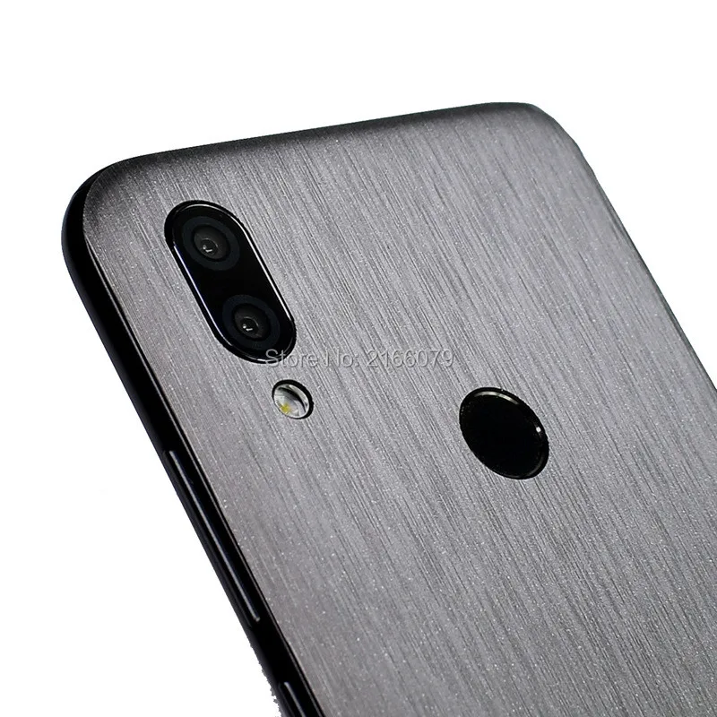 Для Xiaomi Redmi K40 K30 K20 Note 7 8 9 10i 10t Lite Pro задняя матовая металлическая наклейка защитная