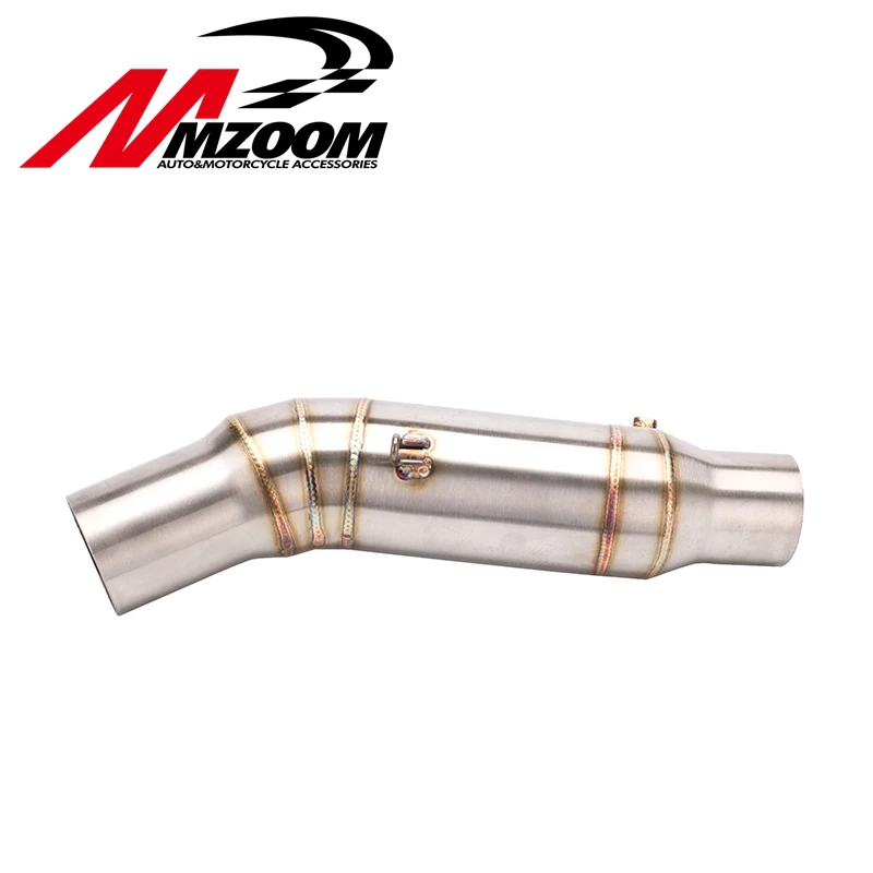 Нержавеющая сталь мотоциклов среднего выхлопной трубы середине для Kawasaki Z1000 2010