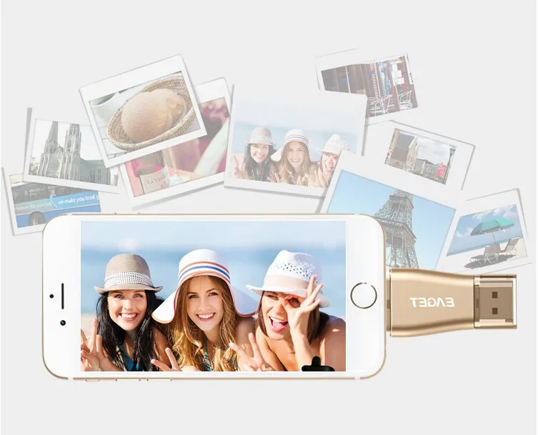 EAGET I50 для iPhone OTG USB 3,0 флеш-накопители 32 Гб Расширение емкости для iPhone/iPad/iPod, микро-флеш-накопитель для ПК/MAC