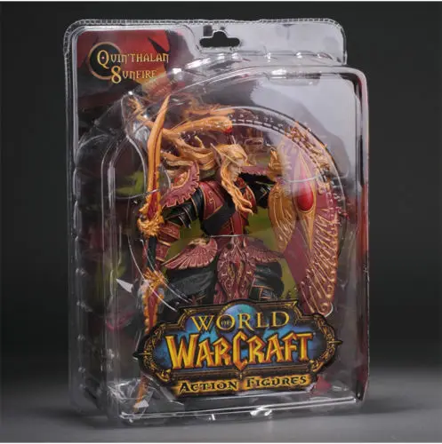 WOW WORLD Эльф крови Паладин QUIN'THALAN SUNFIRE комиксов фигурку игрушки из аниме
