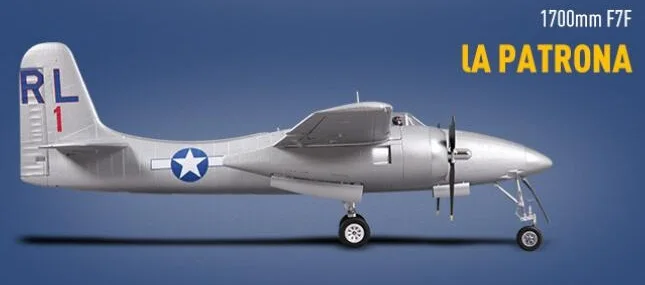ФМС 1700 мм F7F гигантский Весы RC Warbird модель самолета fms098|rc warbirds|aircraft modelfms 1700mm |