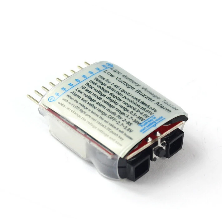 F00872 5 Lipo тестер напряжения батареи Вольтметр индикатор проверки Двойной Динамик 1