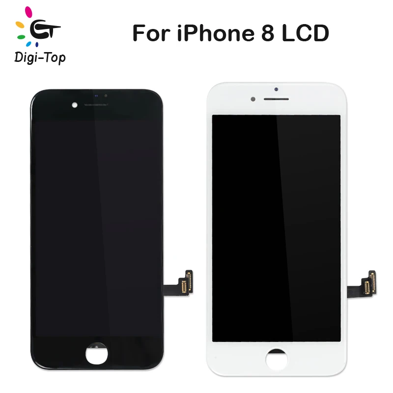 Digi-Top 50 шт./лот ЖК-дисплей для iPhone 8 ЖК-дисплей с сенсорным экраном дигитайзер сборка для iPhone 8 ЖК-замена AAA++ Качество