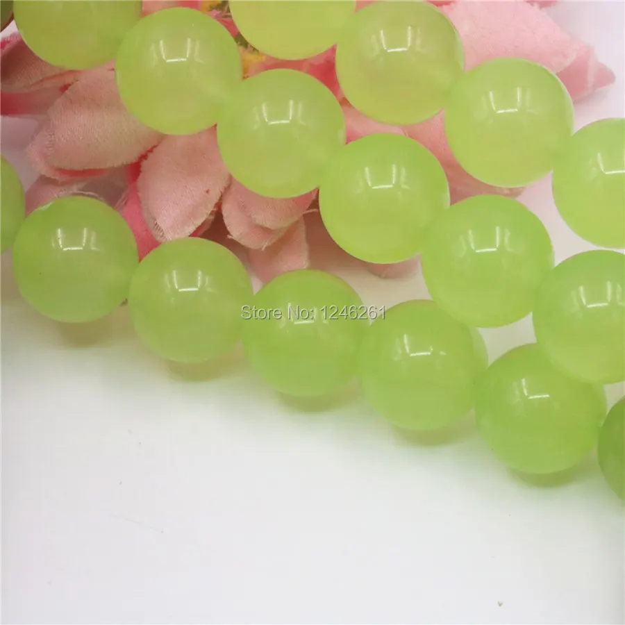Accessories Lemon Chalcedony Crafts Stone Girls Gifts DIY Loose Round Beads Balls 4mm 6mm 8mm 10mm 12mm Hand Made Jewelry Making | Украшения
