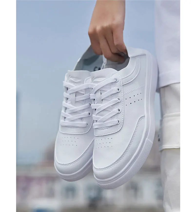 Li-Ning Для женщин переделать классические кроссовки Lifestyle светильник Вес Гибкая подкладка удобная спортивная обувь кроссовки AGCP062 YXB302