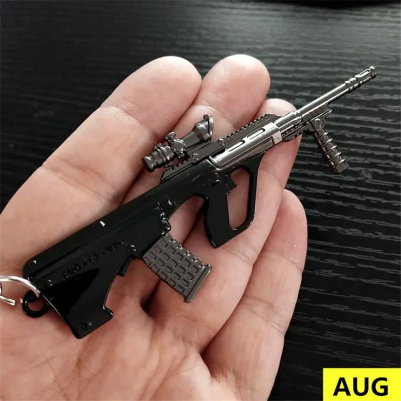 Букре PUBG игра playerunknown BATTLEGROUNDS брелок косплей AUG SKS M24 модель оружия аксессуары