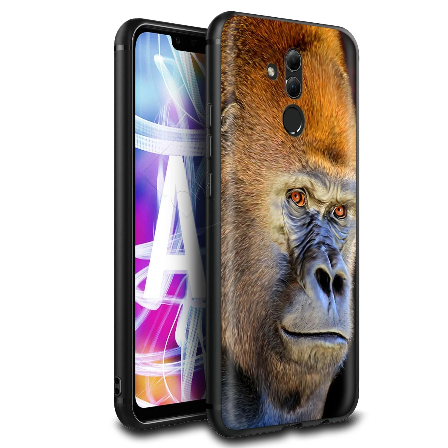 Милый чехол с животными Lavaza Chimpanzee Chimp Monkey для Huawei P30 P20 P10 P9 P8 Mate 20 10 Pro Lite P Smart 2017 |