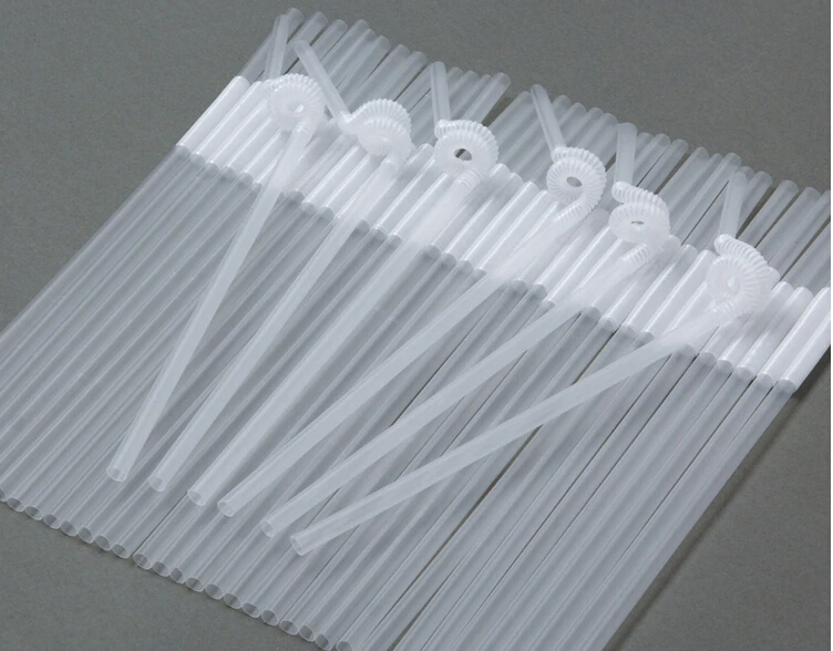 Creative Disposable Milk Tea Straw Kitchen Bar Art Drinking KTV Fruit Juice Free Shipping | Дом и сад