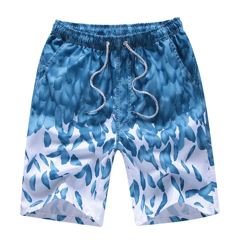Мужские пляжные шорты быстросохнущие спортивные трусы боксеры плавки для