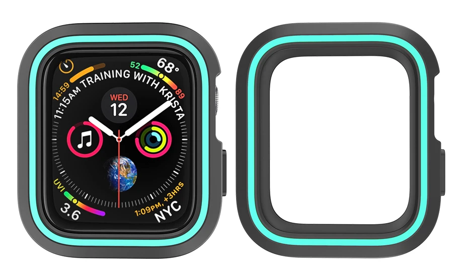 Ithuriel для Apple Watch 4 3 чехол Универсальный защитный чехол s для iwatch серии 4 серии 3 Чехол Мягкий тонкий 44 мм 40 мм 42 мм 38 мм
