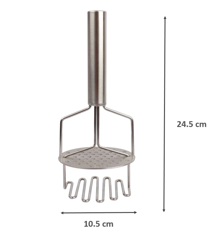 Kitновее 2 в 1 дизайн из нержавеющей стали картофельный машер-кухонный