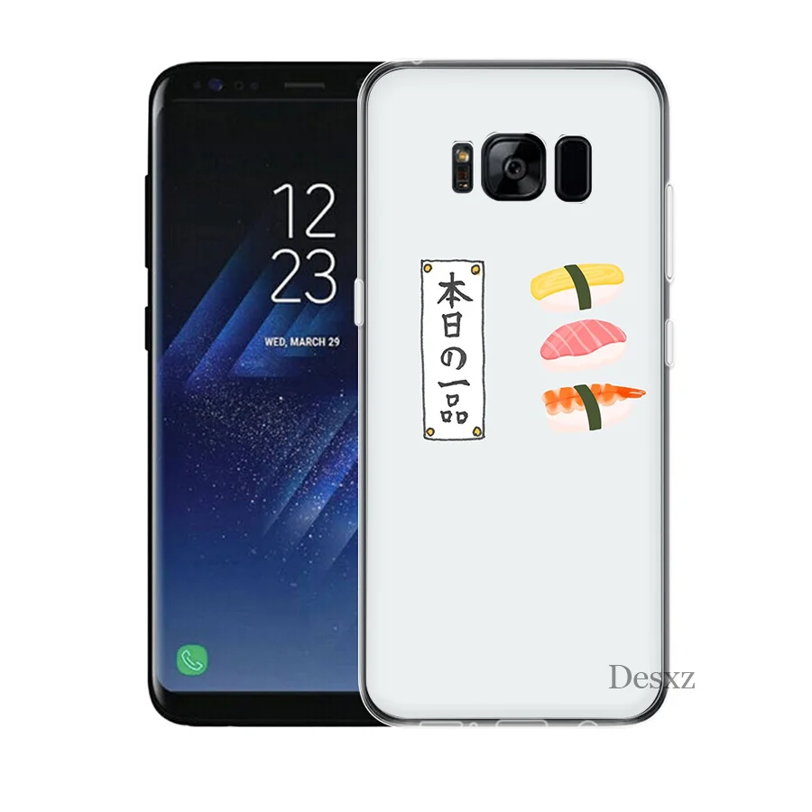 Чехол Gerleek Sushi Kawai для Samsung Galaxy A7 A8 A9 A10 A30 A40 A50 A70 M10 M20 M30 S10 Plus S10E J6|Чехлы-накладки| |
