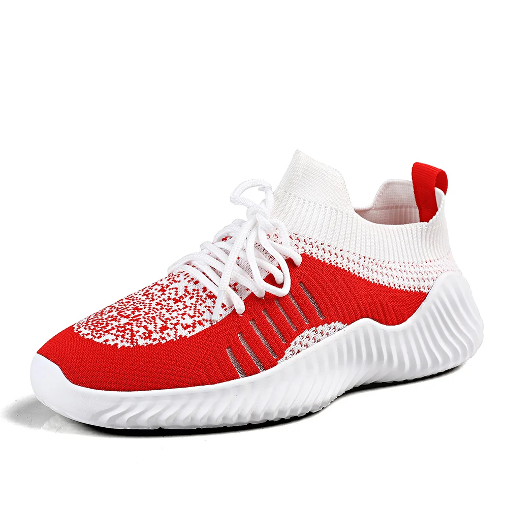 Sneakers Men Shoes 2019 Flyknit Breathable Casual Male Footwear Light Big Size Tenis Masculino Adulto Support Dropshipping 39-46 | Обувь