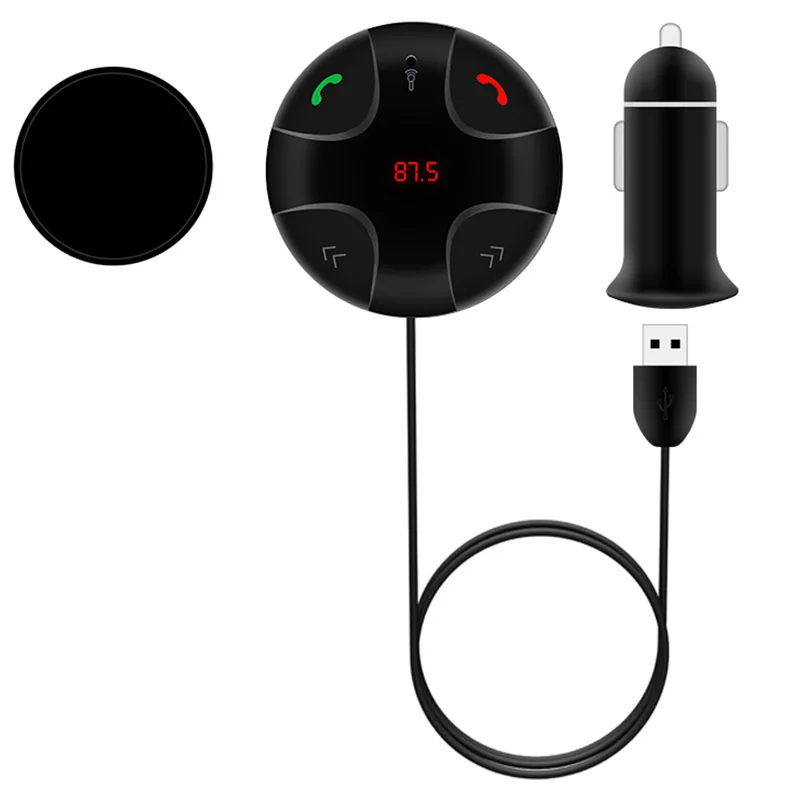 Fm передатчик модулятор автомобильный комплект bluetooth handfree car kit mp3-плеер аудио sd tf