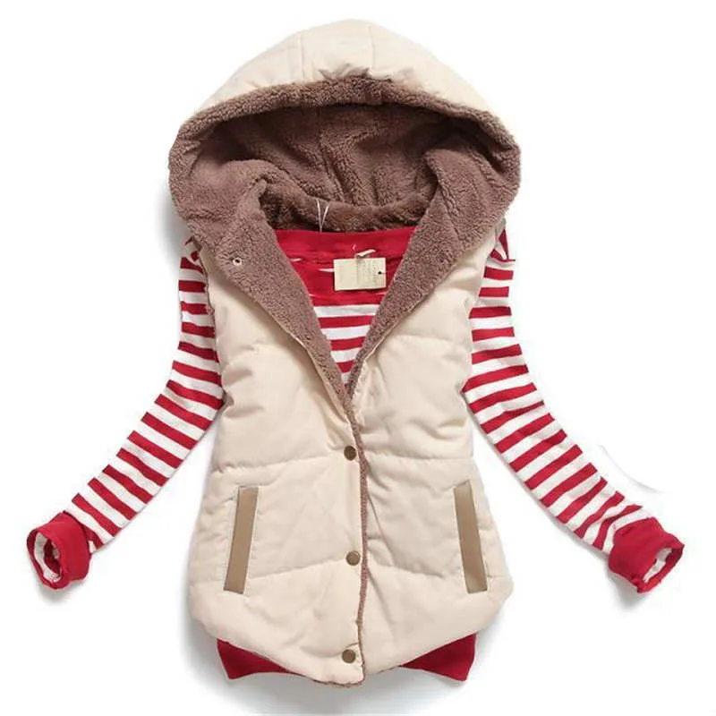 Горячая Распродажа Женское зимнее пальто жилет 2020 Модный женский утепленный