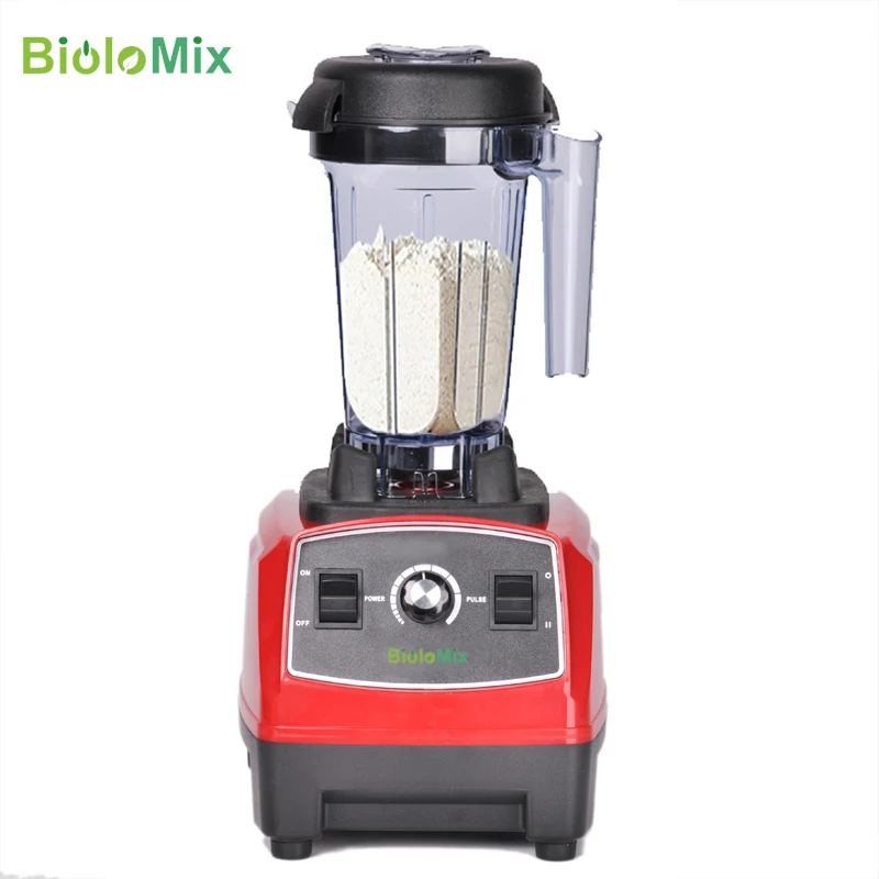 3HP 2200 Вт 2L BPA бесплатно Профессиональный высокомощный блендер, Миксер для еды, соковыжималка, подставка, фруктовый процессор, зеленые смузи