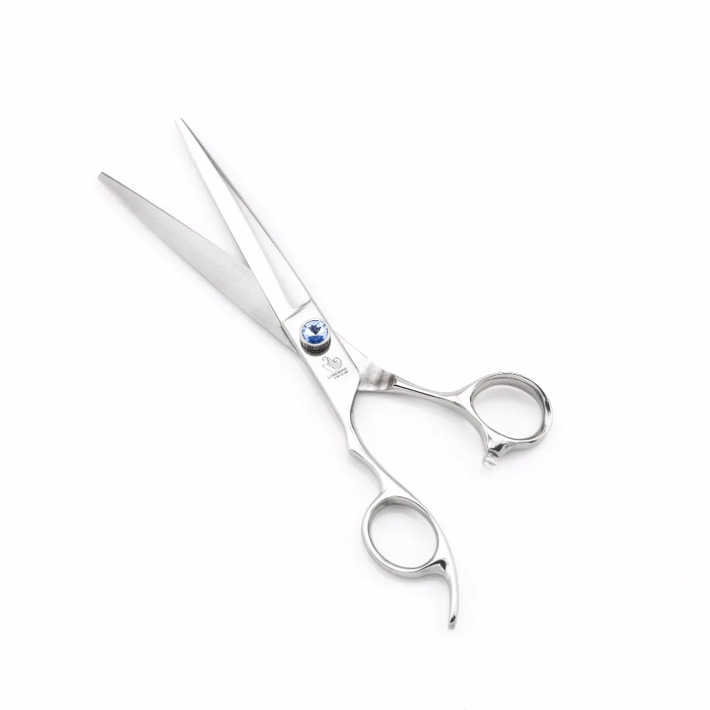 Left hand hair scissors 7 Inch Hair shears Thinning 9cr13 with big blue stone Lyrebird HIGH CLASS NEW |