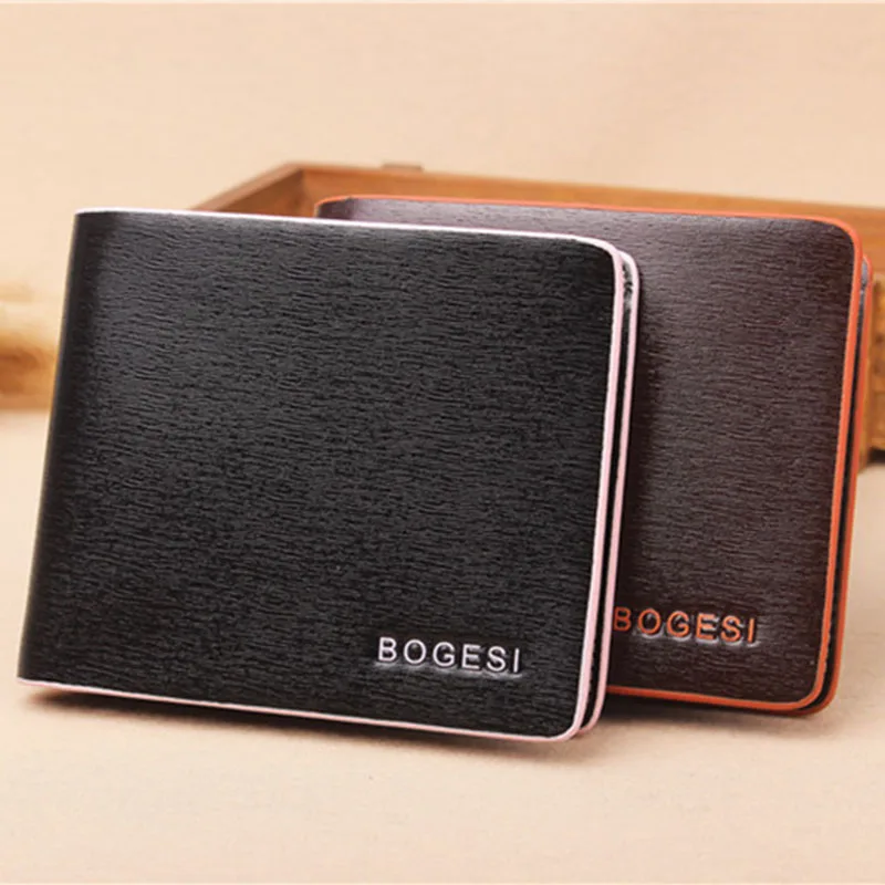 Quality Assurance brand wallet pu leather men's nicee purse best gift for man purses male credit crad-holder | Багаж и сумки
