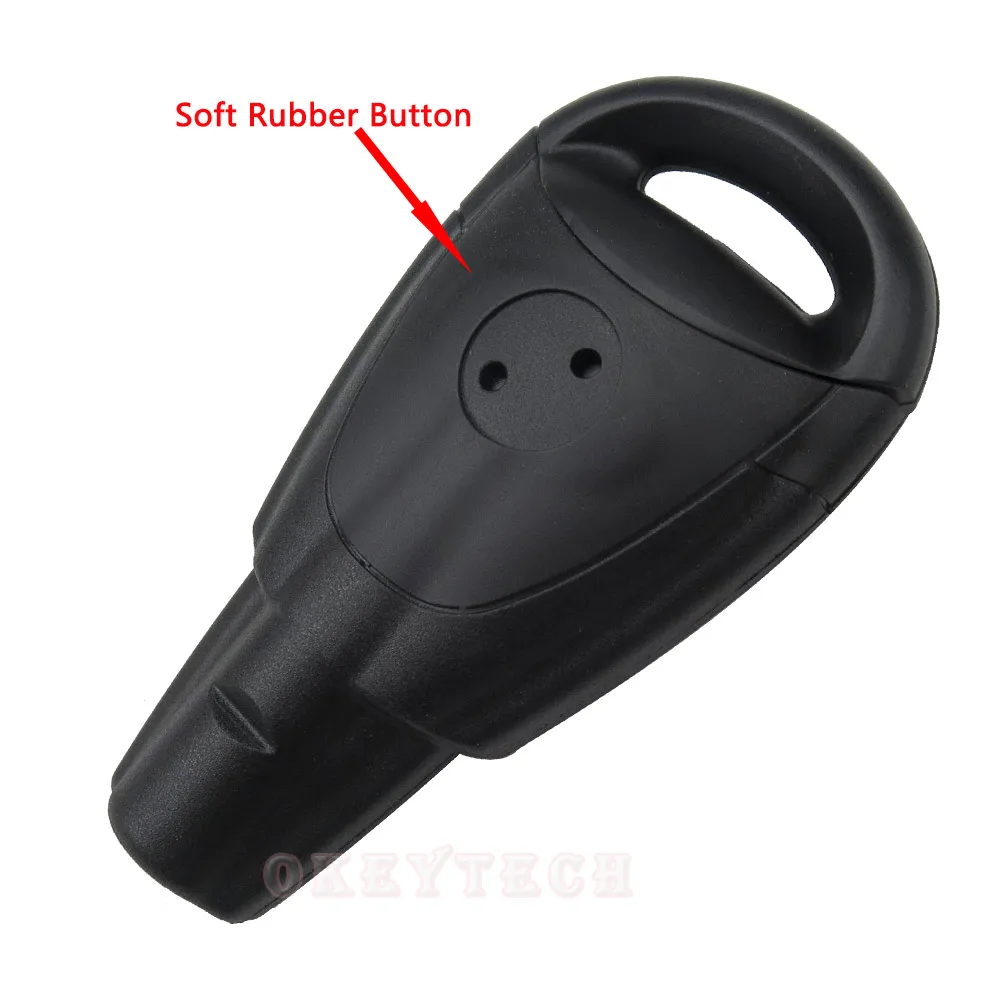OkeyTech высокое качество 4 кнопки со вставкой маленький ключ лезвие умный для SAAB 93 95 9