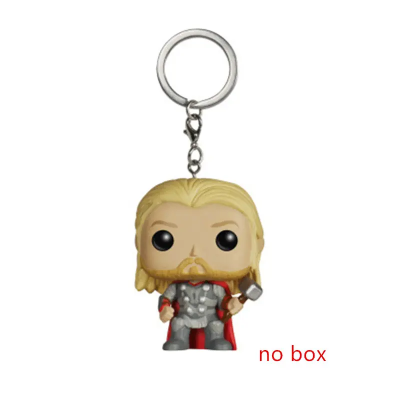 leishen FUNKO POP Marvel Game of Thrones Toy Story4 Harry Potter Goose Character Keychain action figure toys for Children with box - Цвет: leishen