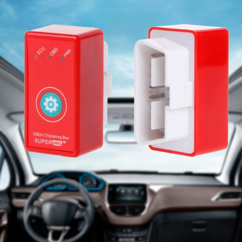 Chip Tuning Box Diesel Vehicle OBD2 ECU Plug Drive Super Upgrade Reset Function 828 Promotion Car Accessories | Автомобили и