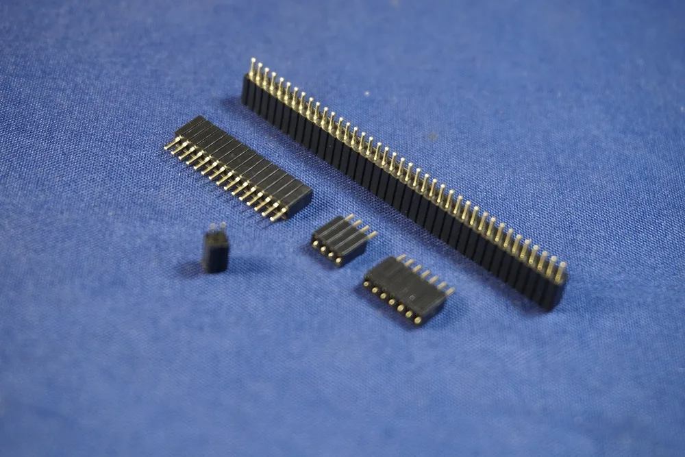 1000 шт. высота 4 6 мм гнездо 1 27 PCB 2 3 5 7 8 9 10 11 12 13 14 15 16 20 40 50 Pin сквозное отверстие |