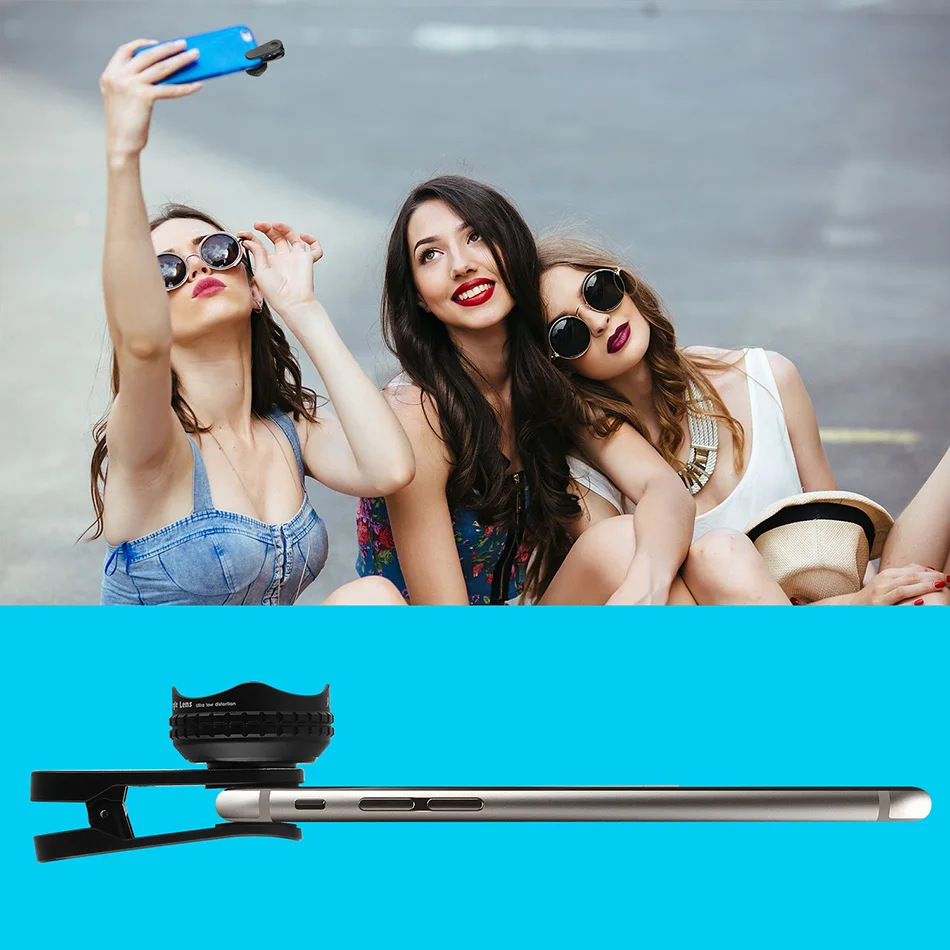 AUKEY Optic Pro объектив мм 18 HD широкоугольный сотовый телефон камеры комплект 2X больше