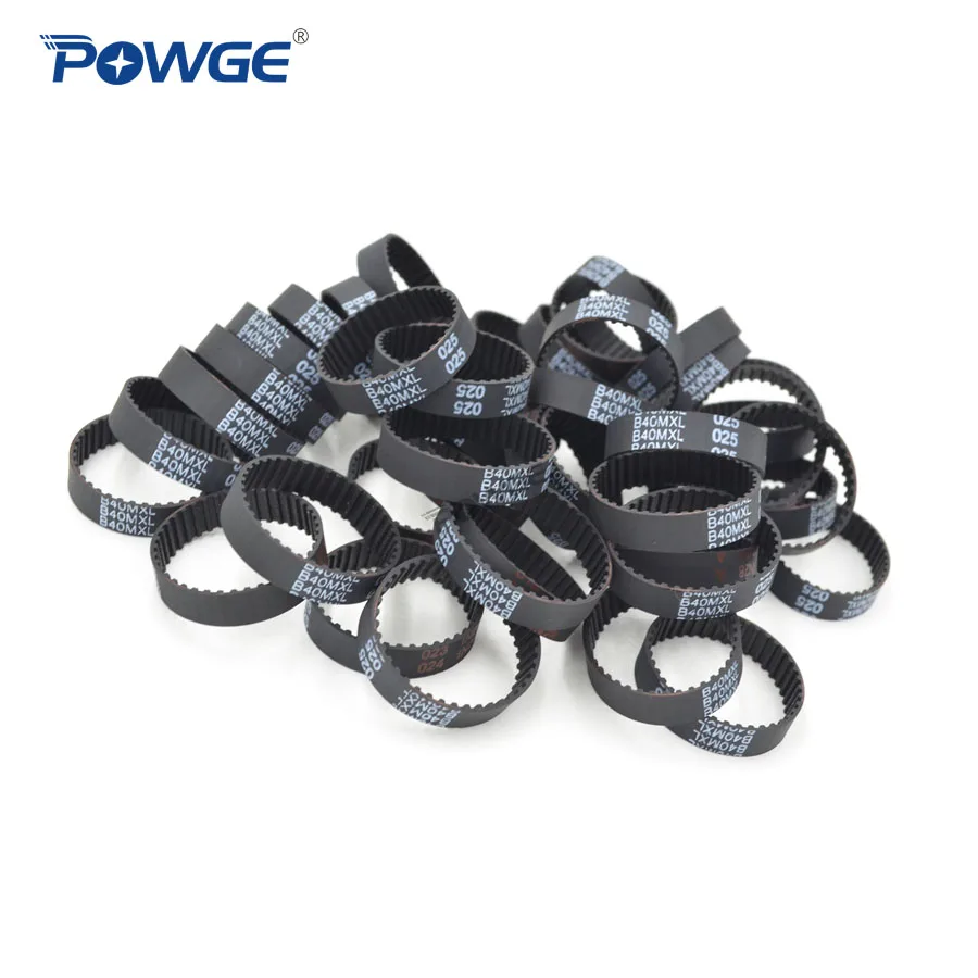 Ремень ГРМ POWGE B40 B41 B42 B43 B45 ширина 6 35 мм 025 зубцы 40 41 42 43 45 ремень синхронный B40MXL B45MXL