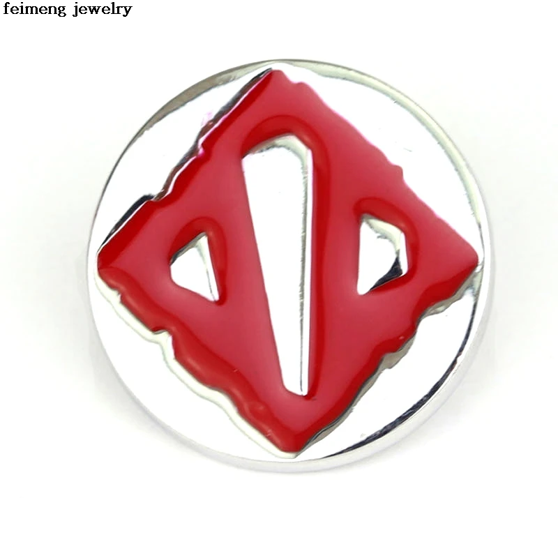 Брошь эмблема DOTA 2 металлическая брошь 20 шт.|Броши| |