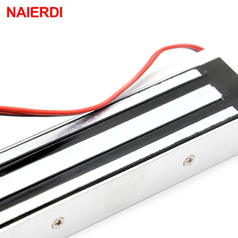 NAIERDI однодверный Электрический замок witn LED Light 12В Магнитный дверной для контроля