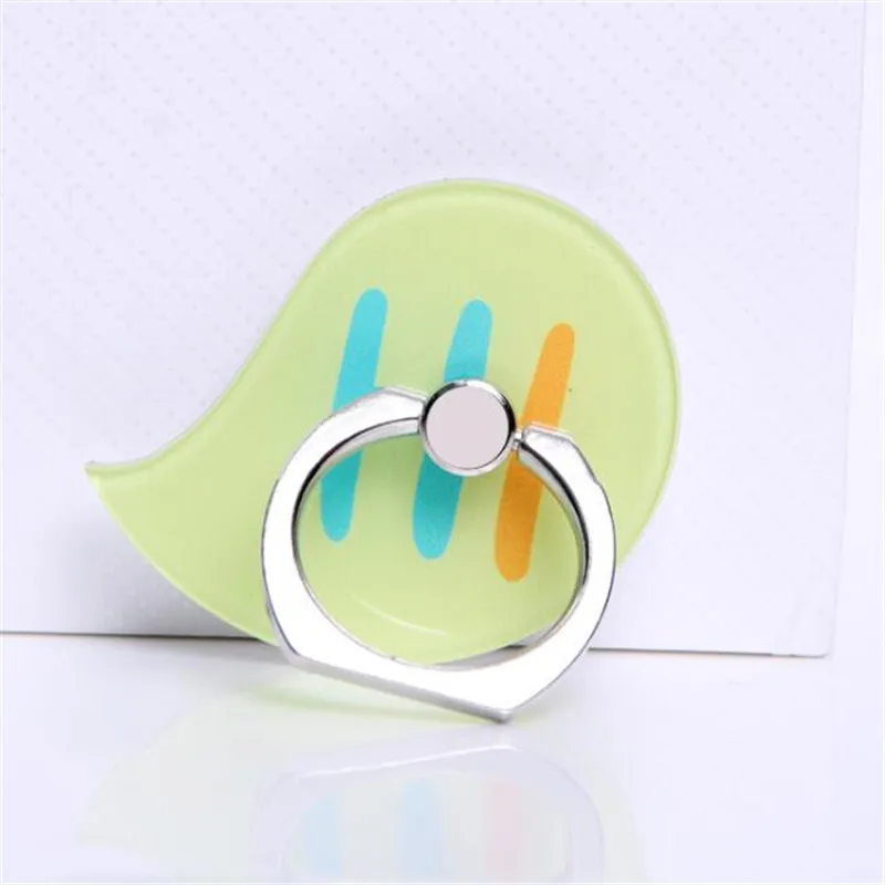 C Cartoon Lemon Cloud Ice Cream Phone holder Car Mount Stand Finger Ring Smartphone Holder Mobile Phone Holder For All Phone - Цвет: C