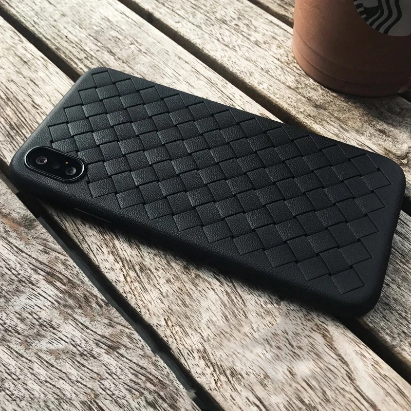 Мягкий чехол с трикотажным узором для Xiaomi Mi 8 lite Redmi note 7 5 pro 6a 6 A2 A1 задняя крышка |