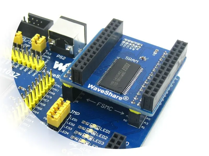 IS62WV12816BLL плата SRAM модуль хранения памяти для с 16 битным параллельным интерфейсом