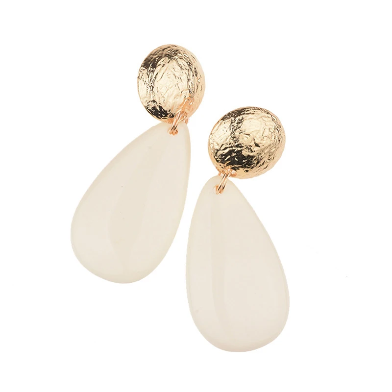 Fashion Waterdrop Acrylic Drop Dangle Earrings For Woman Personality Jewelry Gift Accessories | Украшения и аксессуары