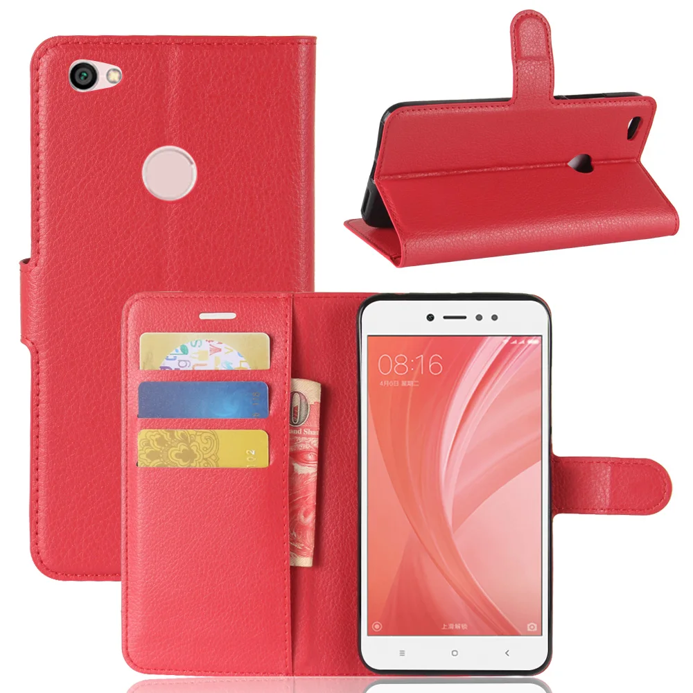 Чехол книжка CYBORIS для xiaomi redmi Примечание 5a Prime чехол из искусственной кожи mi note5a