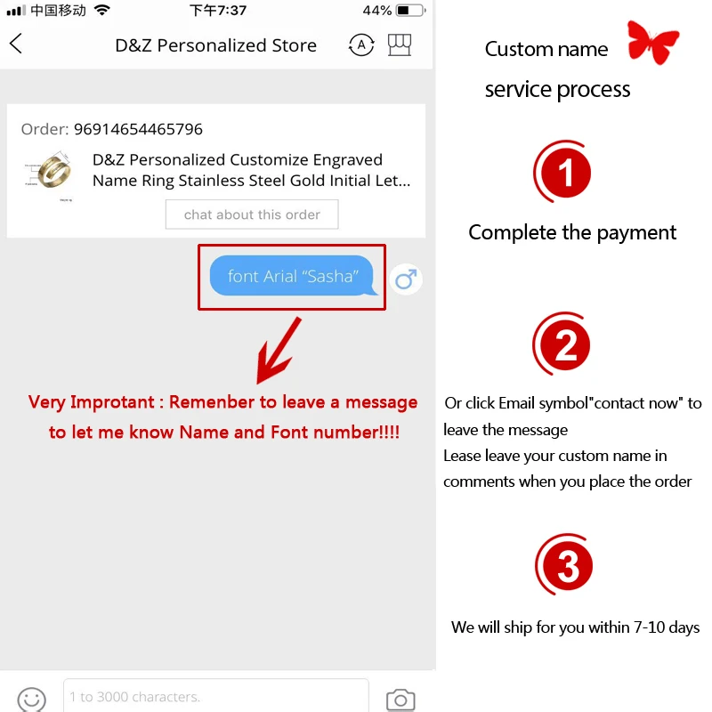 Именное ожерелье золотого цвета из нержавеющей стали персонализированные