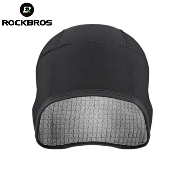 ROCKBROS велосипедная шапка теплая спортивная шапка s велосипедная Балаклава Флисовая мужская шапка повязка для езды Зимние Лыжные шапки