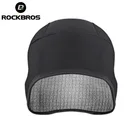 Велосипедная шапка ROCKBROS, теплая спортивная шапка, велосипедная Балаклава, велосипедная флисовая мужская шапка, зимняя Лыжная шапка